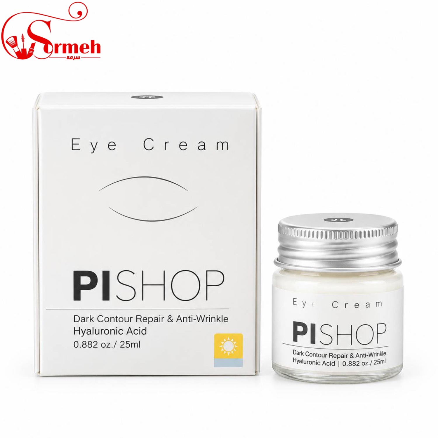 کرم دور چشم روز پی شاپ 25 میل